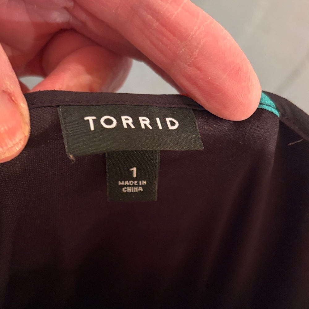 Torrid Multicolor Striped Midi Dress - Picture 2 of 5